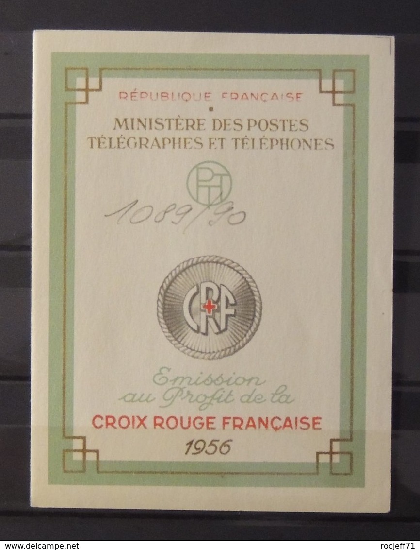 Carnet Croix Rouge De 1956 ** - MNH - Superbe - Cote : 90 Euros - Croix Rouge