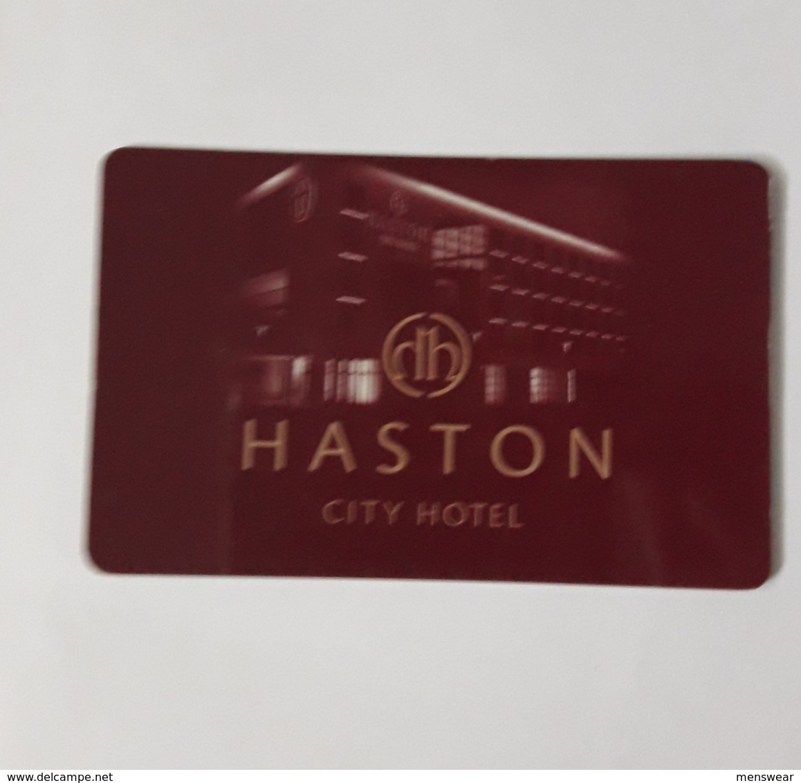 HOTEL KEY CARD - (  HASTON CITY HOTEL ) - Hotel Keycards