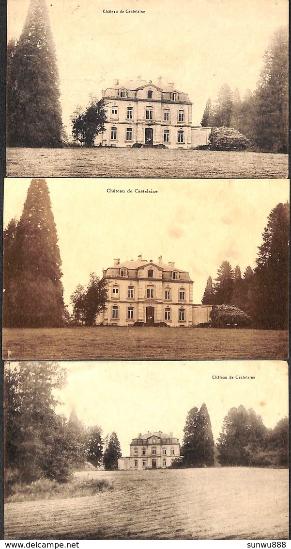 Château De Castelaine - Lot 3 Cartes Desaix - Havelange