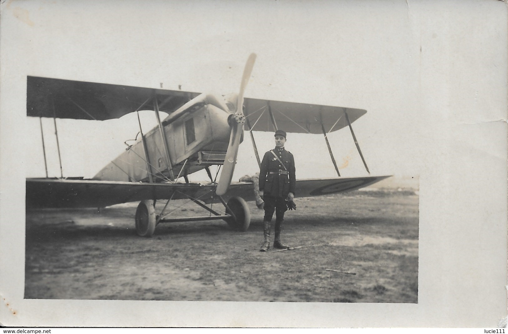 Carte Photo Avion A Déterminer (la Perthes Le 20/10/18) - Guerra 1914-18