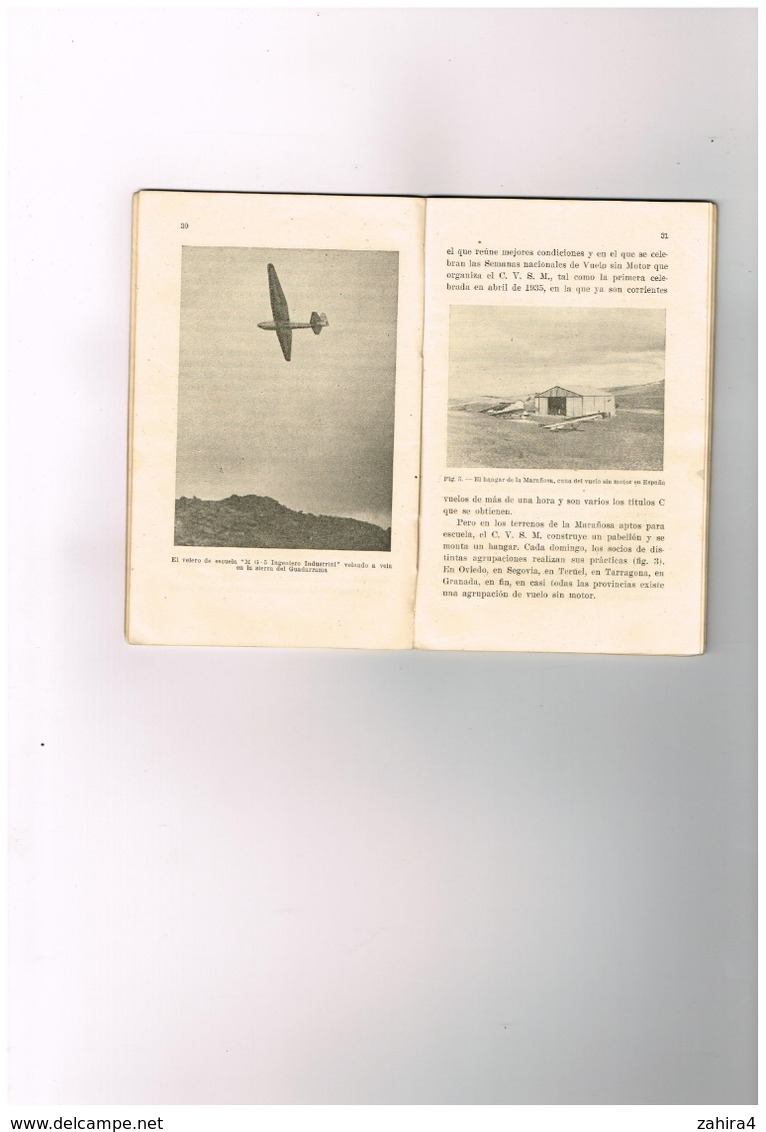 En Temps De Guerre Aviacion Sin Motor Vol à Voile Planeur - 5 - Coleccion Estudio - I.G.Seix Y Barral Hnos SA  Barcelona - Pratique