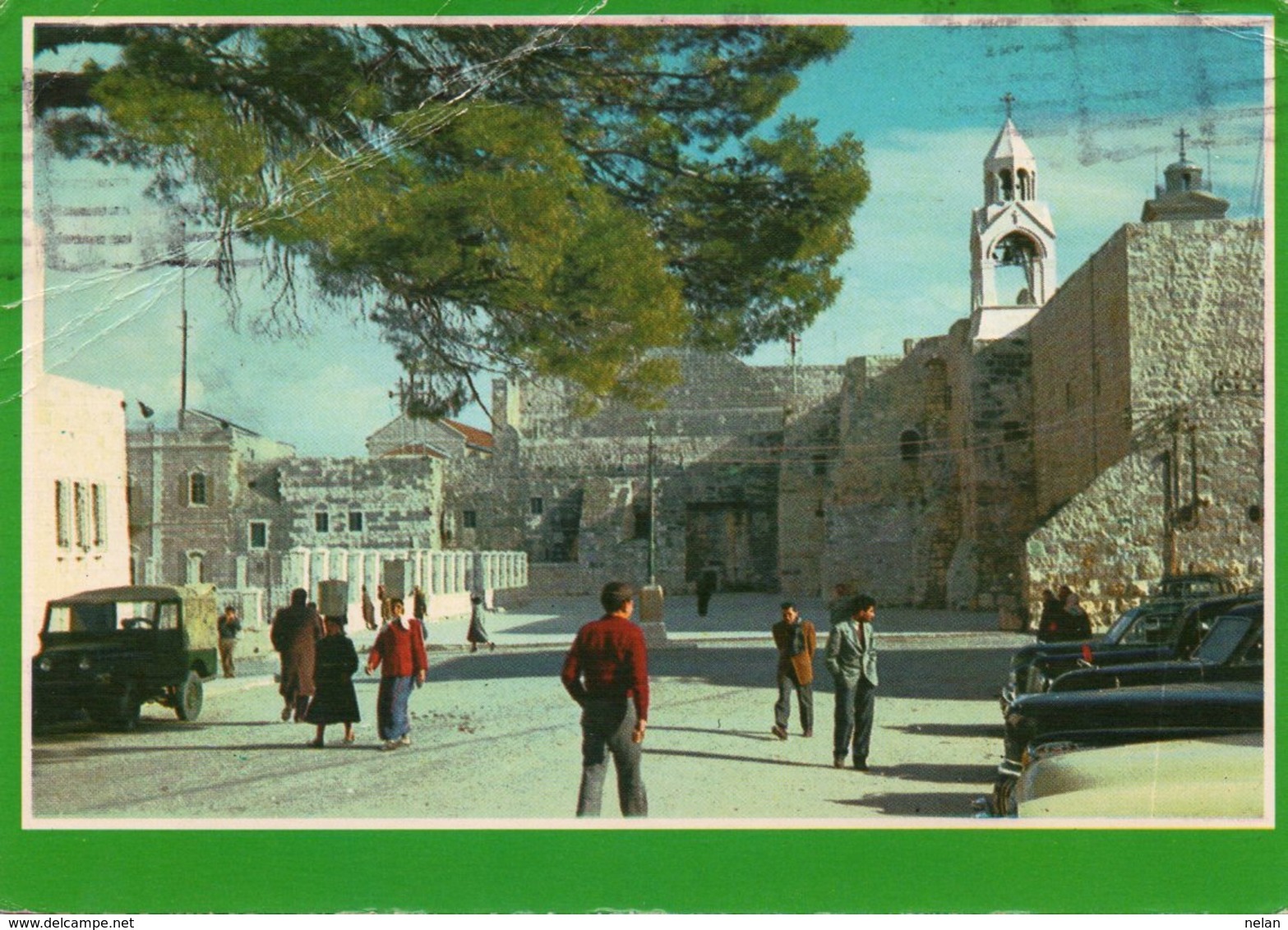 BETHLEHEM-CHURCH OF NATIVITY- VIAGGIATA 1977 - Israele