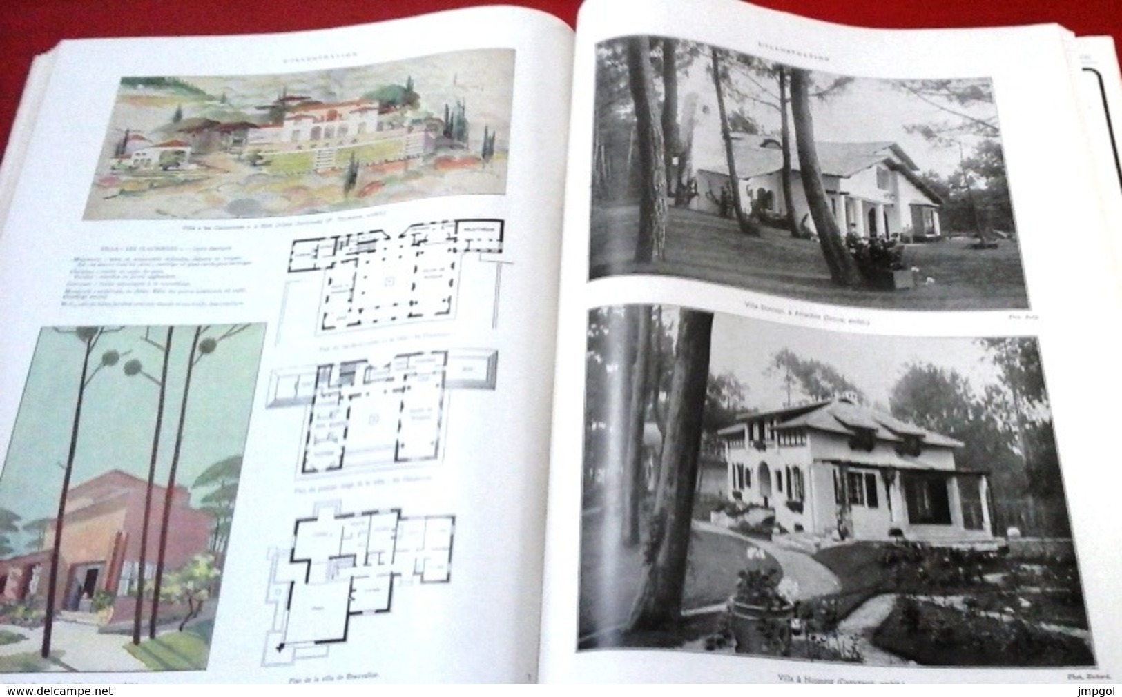 L'Illustration n°4491 Mars 1929 La Maison Les Cités Jardins, Les Villas du Touquet La Baule Côte d'Azur Côte d'Argent