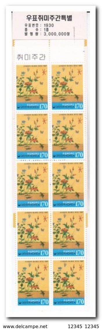 Zuid Korea 1997, Postfris MNH, Philatelic Week ( Booklet, Carnet ) - Korea (Zuid)