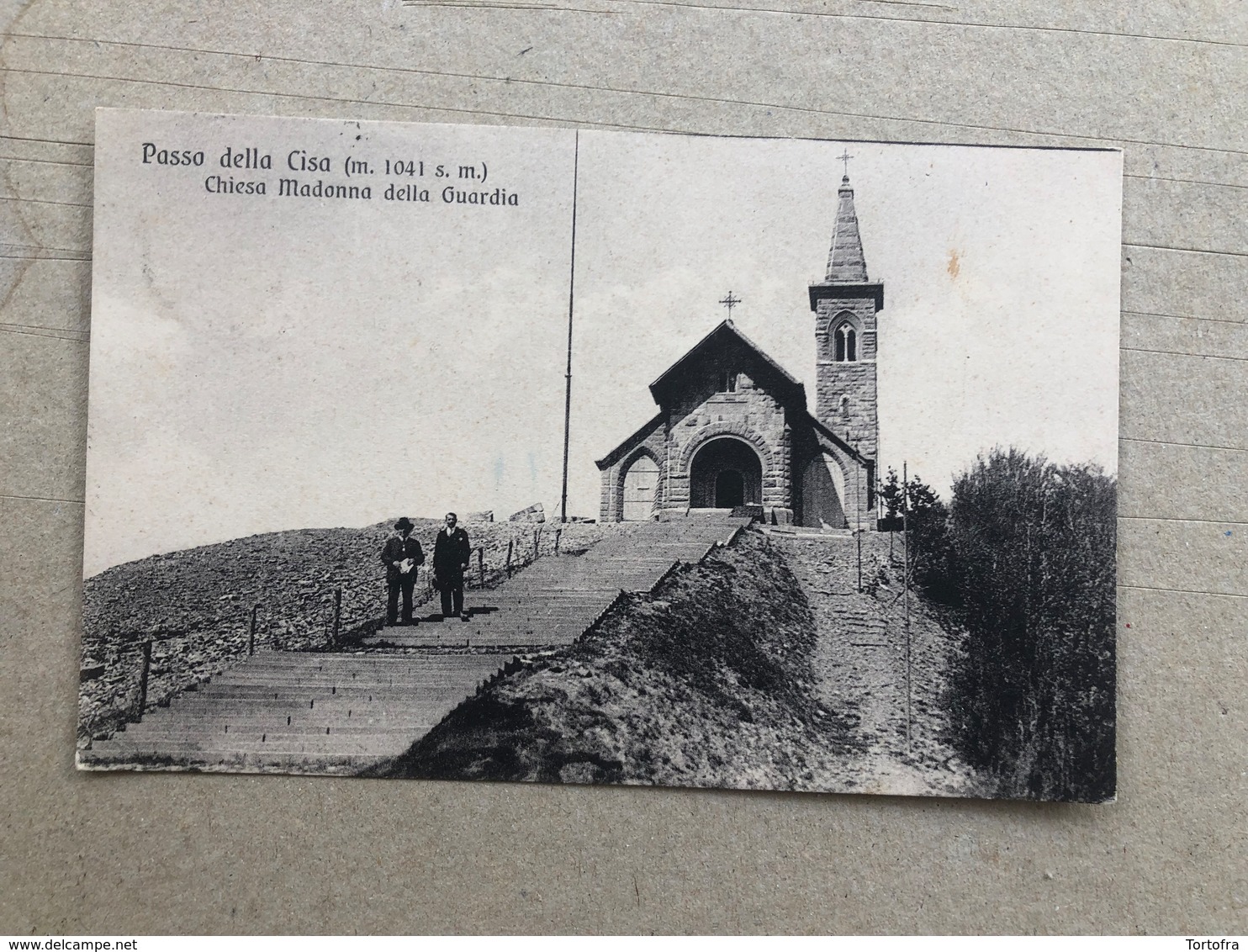 PASSO DELLA CISA CHIESA MADONNA DELLA GUARDIA  1936 - Carrara