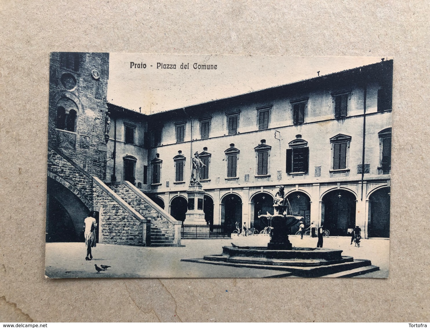 PRATO PIAZZA DEL COMUNE  1929 - Prato