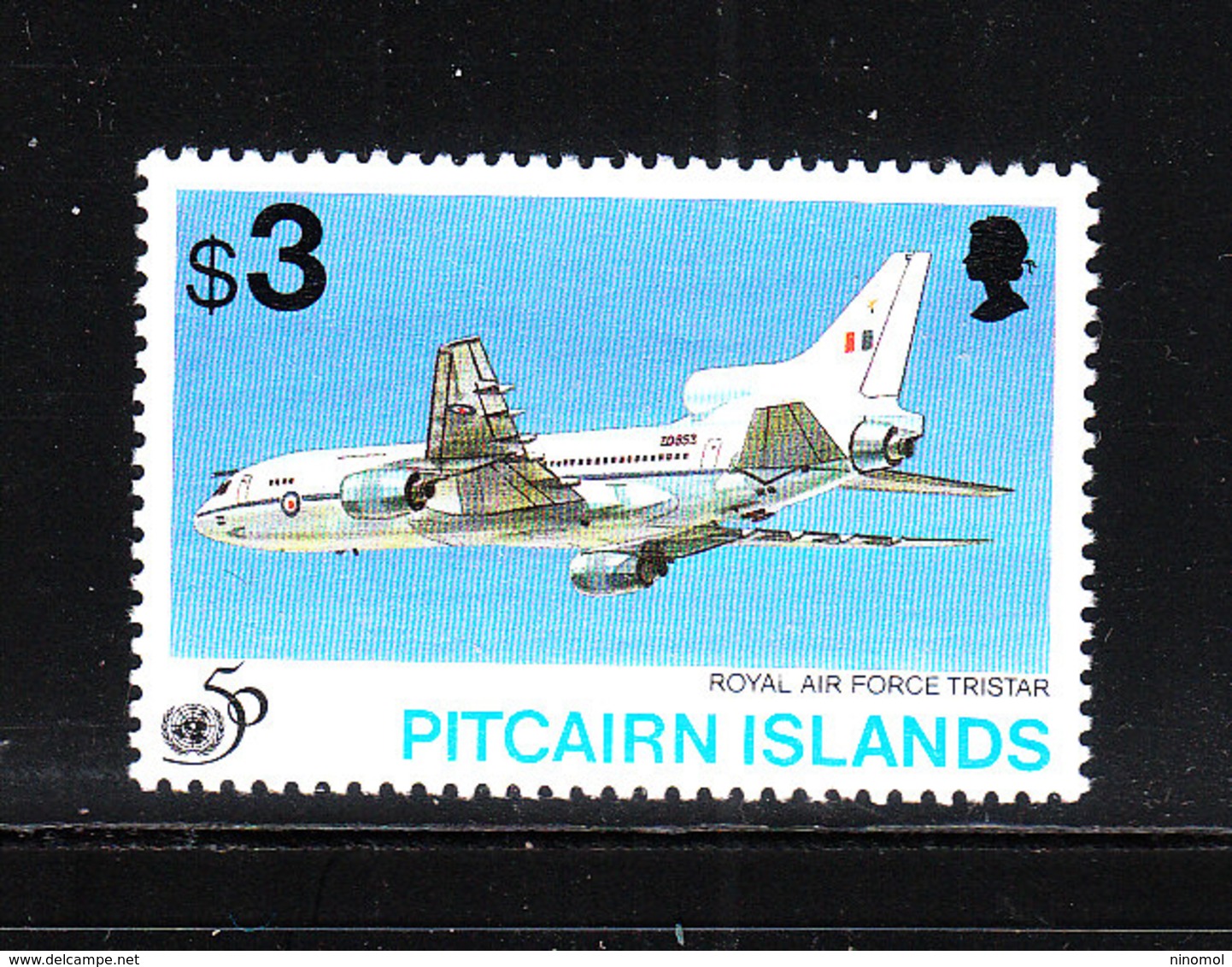 Pitcairn   -  1995.  Aereo In Dotazione All' ONU. Airplane Supplied To The UN. MNH - Aerei