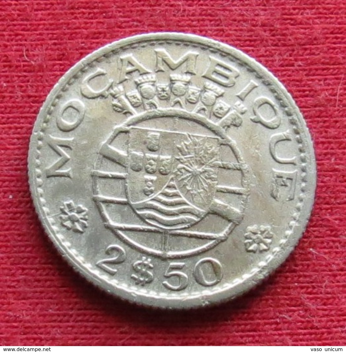 Mozambique 2.50 Escudos 1953 Mozambico Moçambique - Mozambico