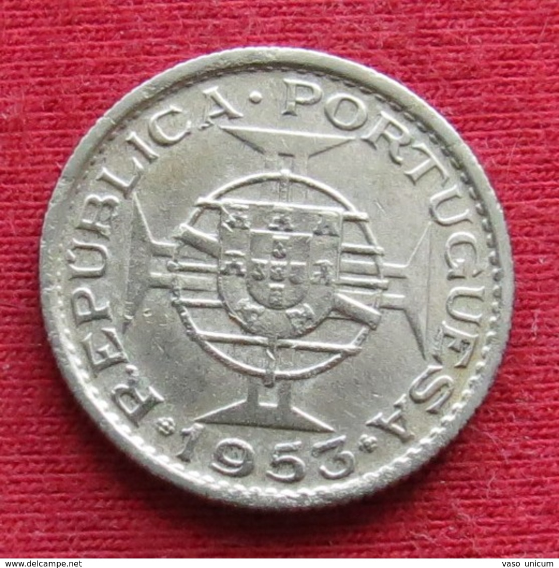 Mozambique 2.50 Escudos 1953 Mozambico Moçambique - Mosambik