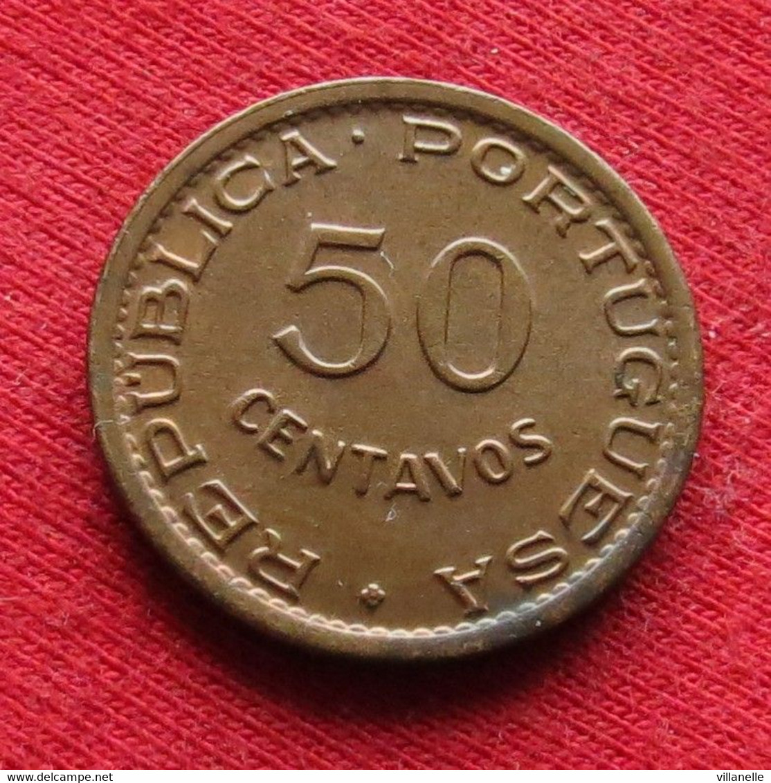 Mozambique 50 Centavos 1957 Mozambico Moçambique Wº - Mozambique