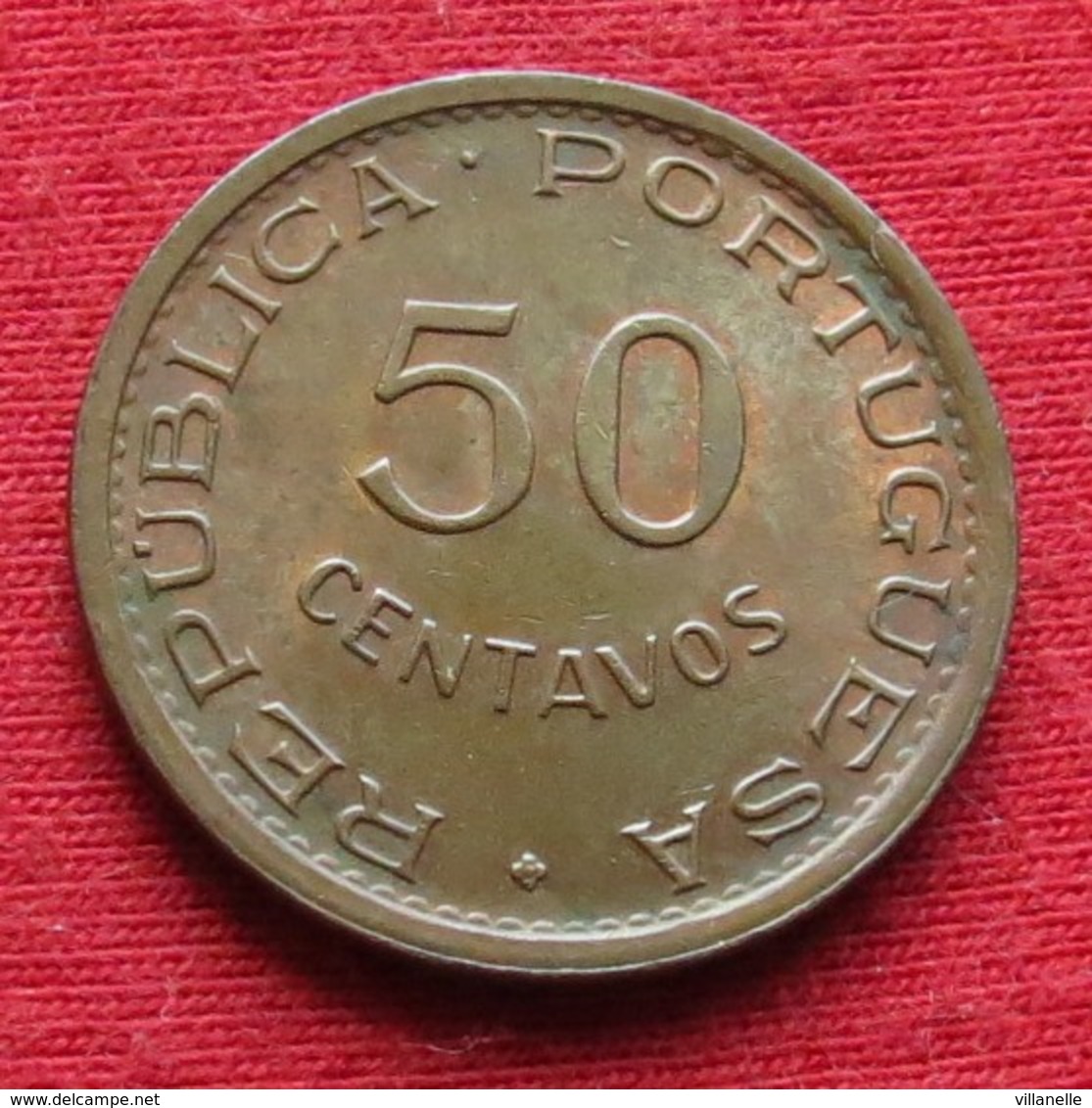 Mozambique 50 Centavos 1974 Mozambico Moçambique Wº - Mozambique