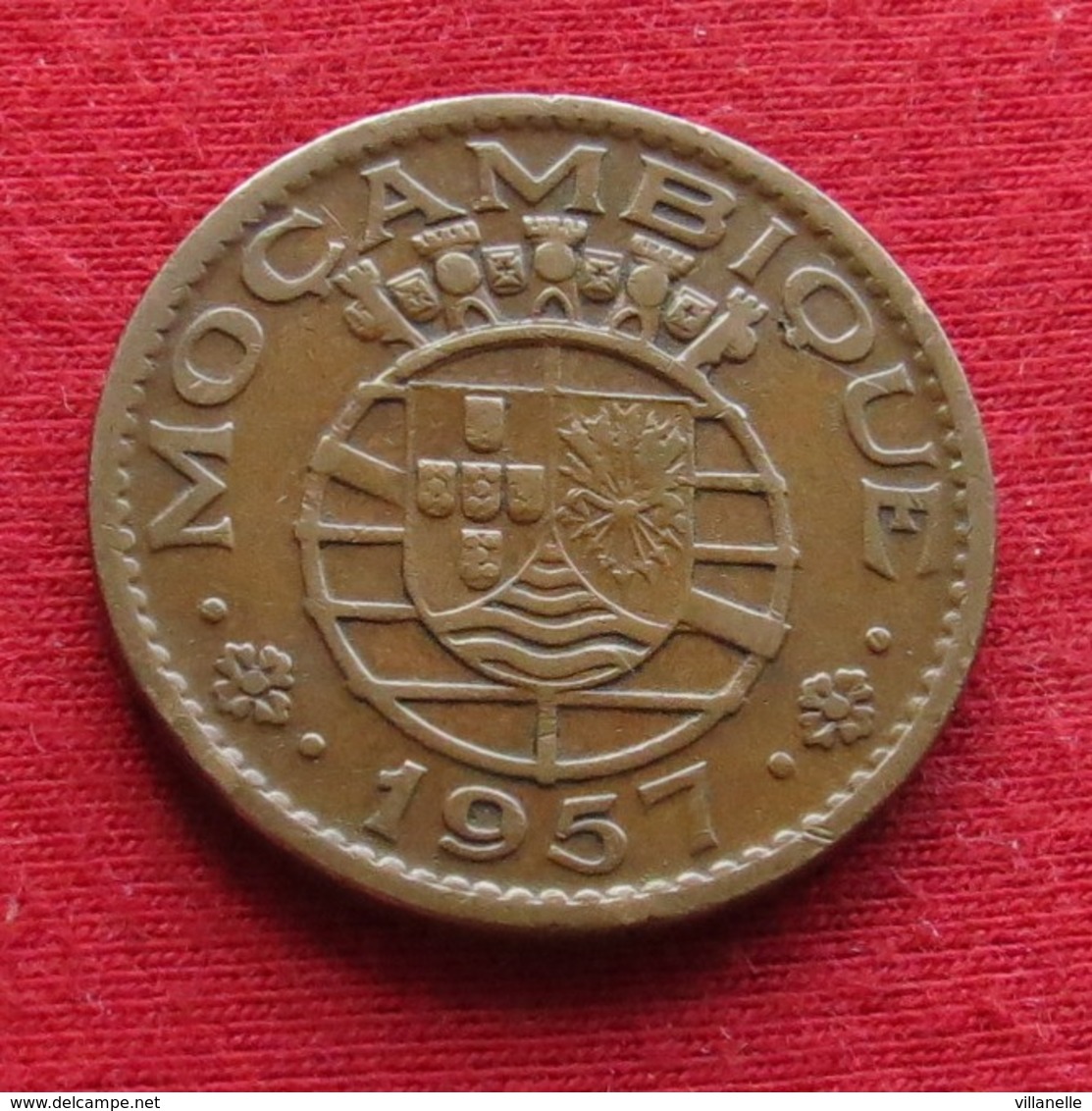 Mozambique 1 Escudo 1957 Mozambico Moçambique Wº - Mozambique