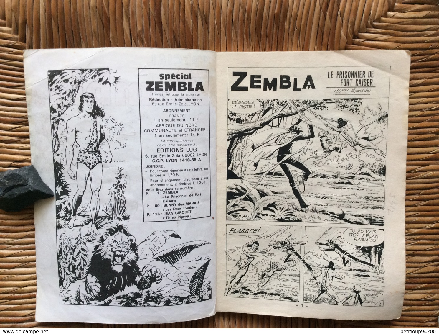 BANDE DESSINÉE ZEMBLA  No 59  ANNÉE 1978 - Zembla