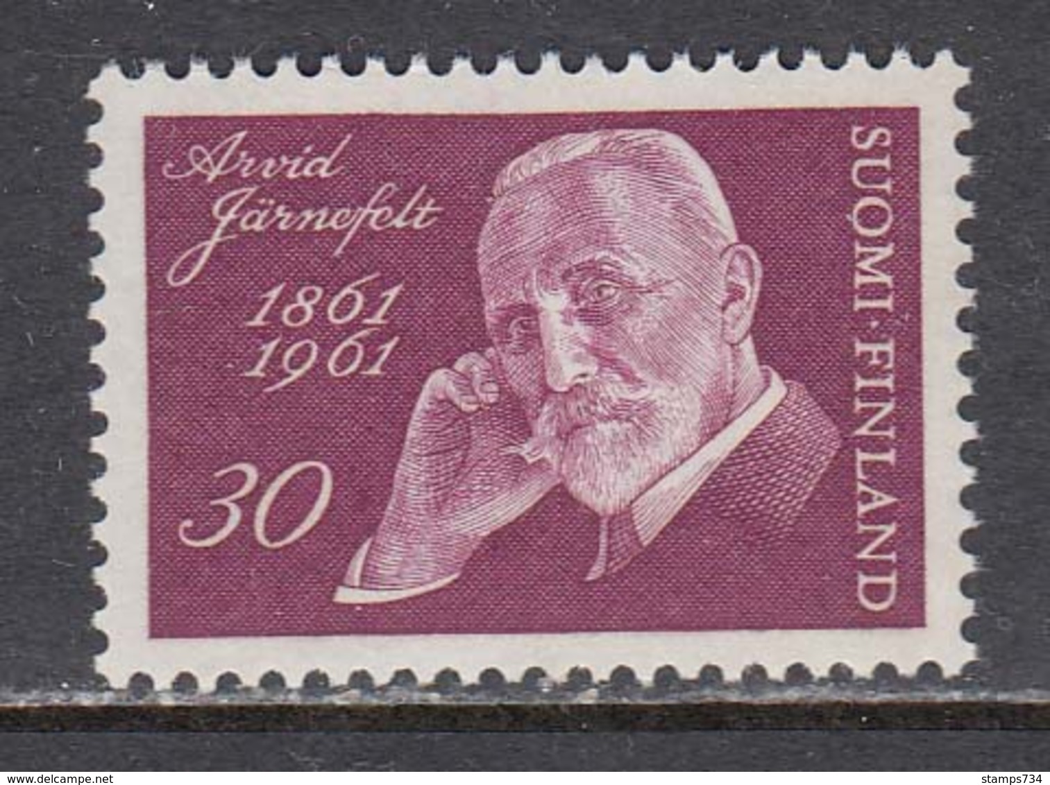 Finland 1961 - Arvid Jaernefelt, Mi-Nr. 541, MNH** - Ungebraucht