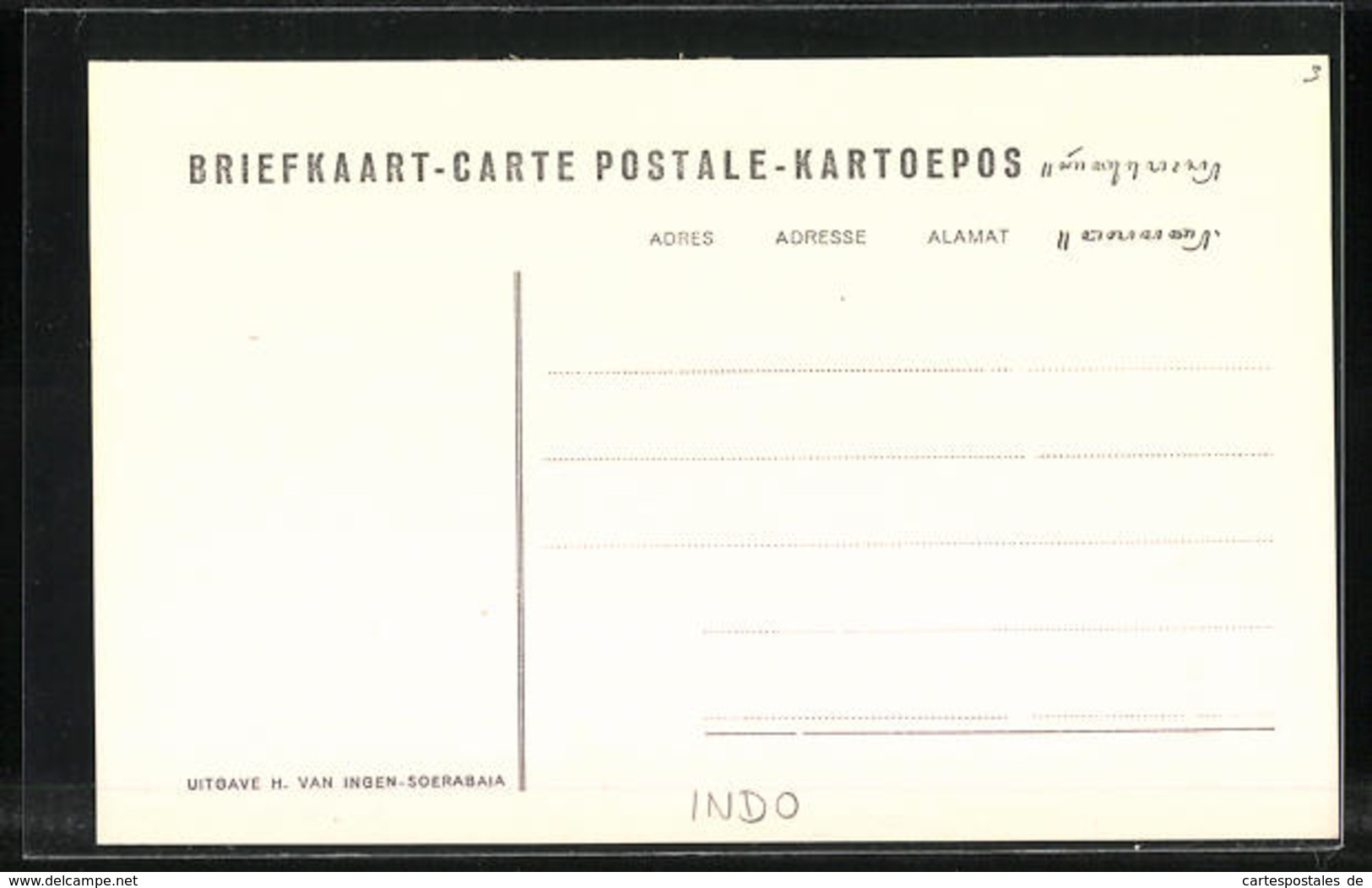 AK Soerabaja, Residentiehuis - Indonesië