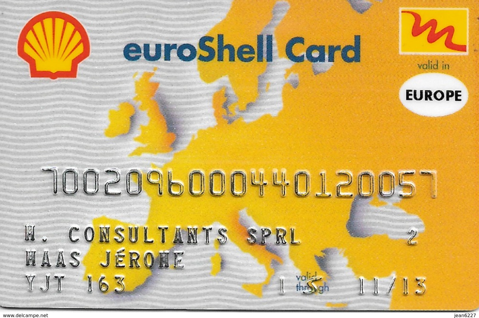 Carte De Carburant Shell - Autres & Non Classés