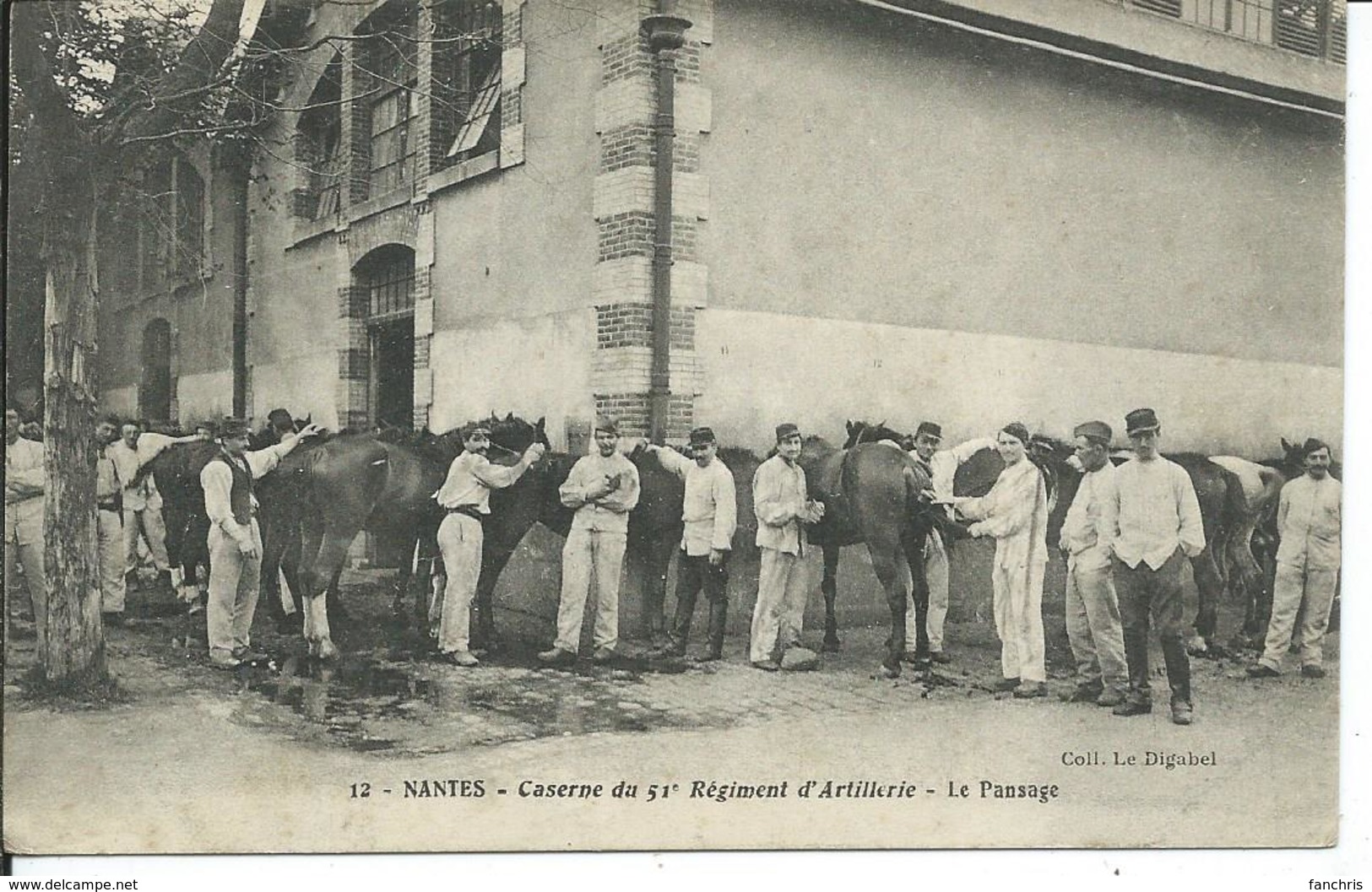 Nantes- Caserne Du 51° Régiment D'Artillerie-La Pansage - Autres & Non Classés