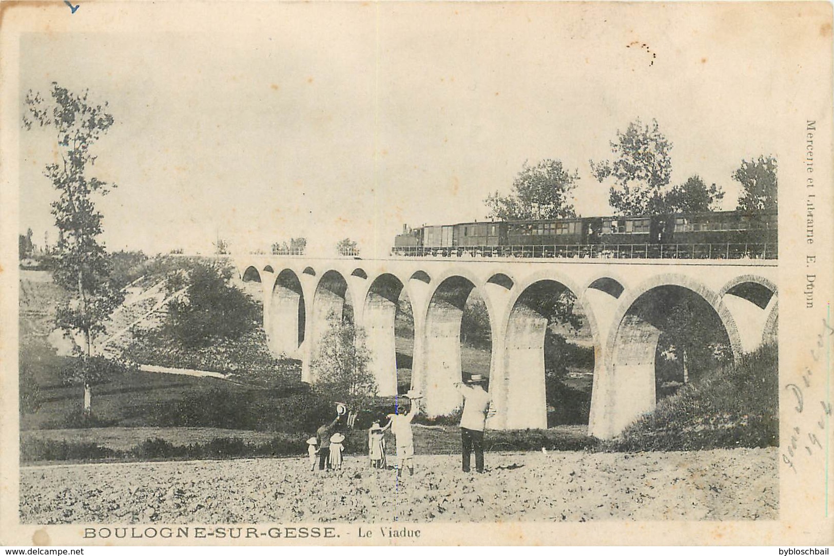 CPA 31 Haute Garonne Boulogne Sur Gesse Le Viaduc Non Circulée - Autres & Non Classés