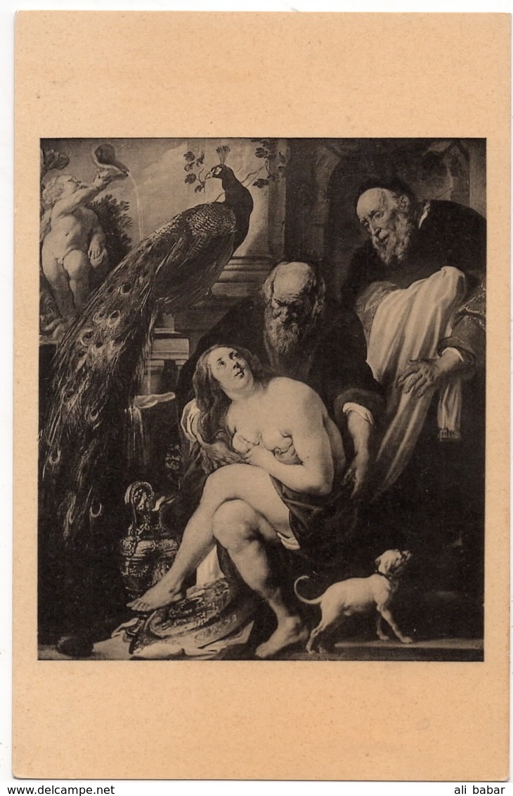 Bruxelles : Musée, Suzanne Et Les Vieillards, Par J. Jordaens (Editeur Nels, N°126) - Museums