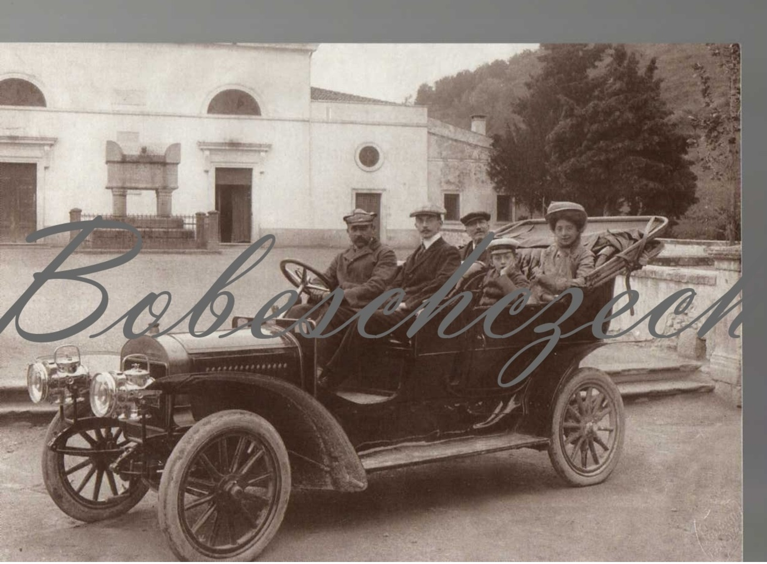 9-123 CZECH REPUBLIC 2002 Oldtimer Veteran Laurint KLEMENT Typ C / 1906-1907 / Print Skoda Auto Muzeum - PKW