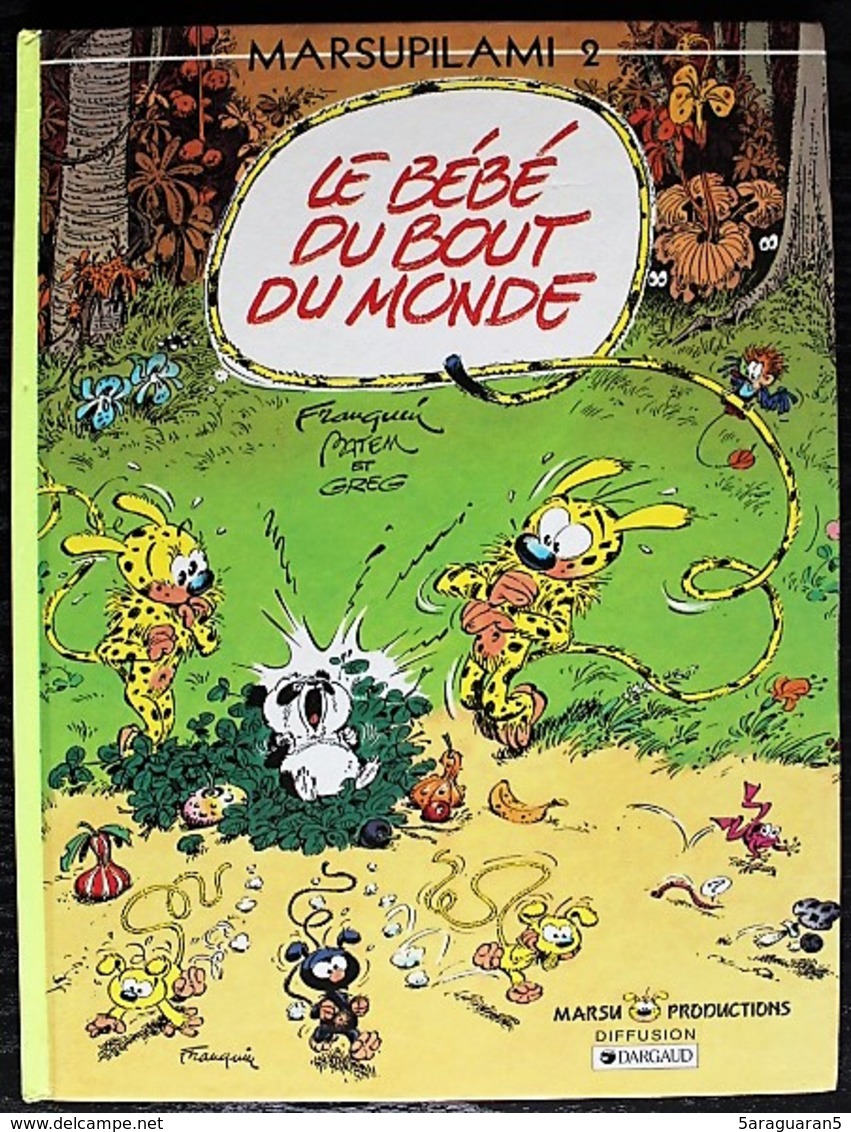 BD MARSUPILAMI - 2 - Le Bébé Du Bout Du Monde - EO 1988 - Marsupilami