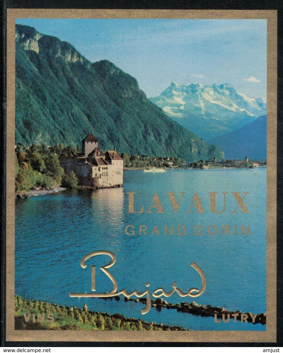 Etiquette De Vin // Lavaux, Château De Chillon - Schlösser