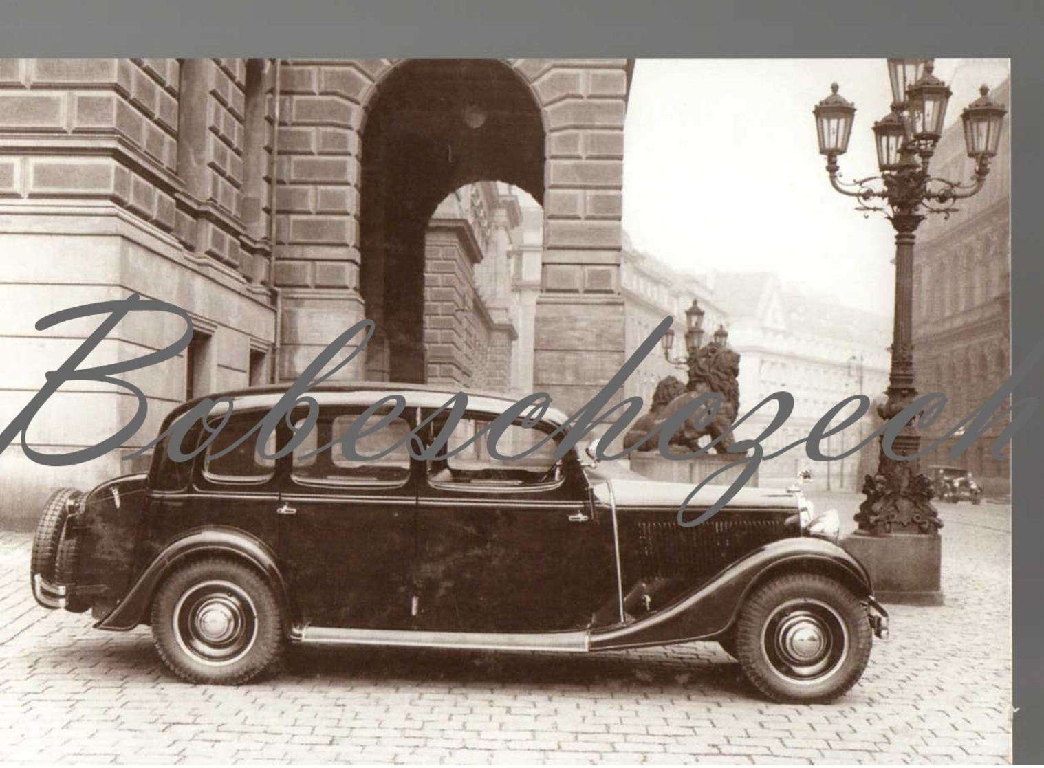 9-127 CZECH REPUBLIC 2002 Oldtimer Skoda Superb 640 1934-1936 - Print Skoda Auto Muzeum - PKW