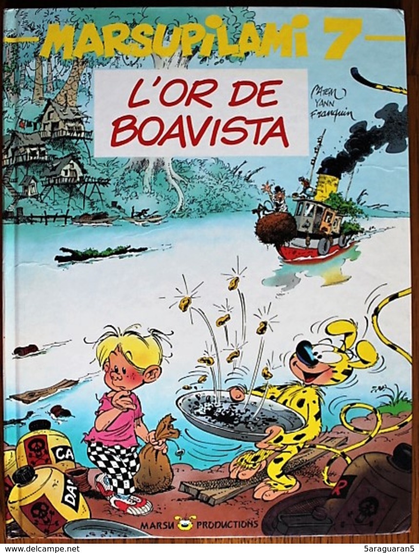 BD MARSUPILAMI - 7 - L'or De Boavista - EO 1992 - Marsupilami