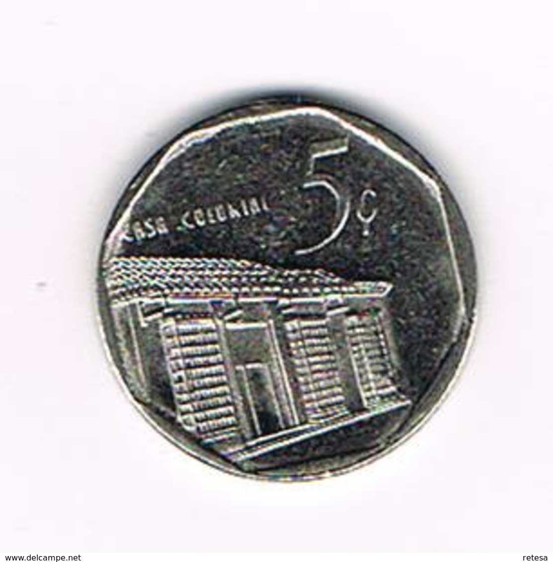 //  CUBA  5 CENTAVOS   1999 - Cuba