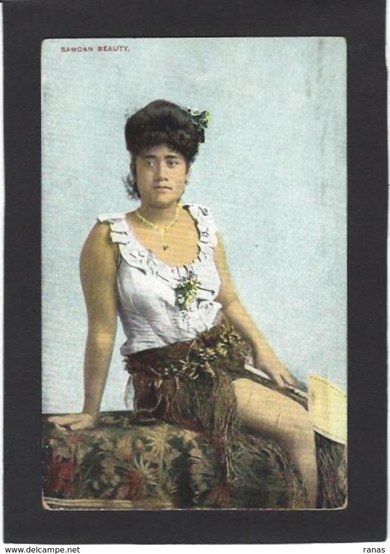 CPA Samoa Océanie Femme Girl Non Circulé - Samoa