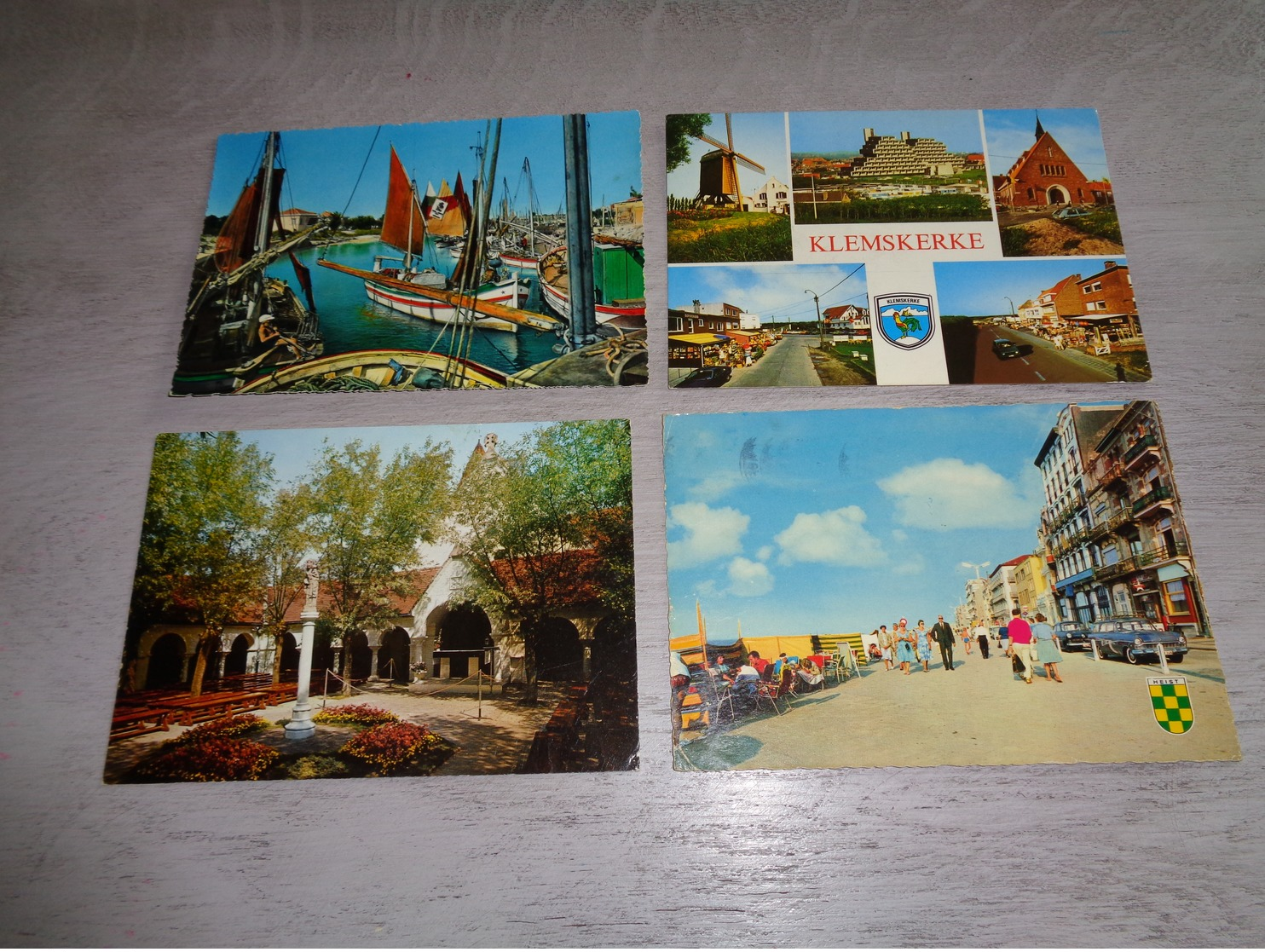 Beau lot de 500 cartes postales de Belgique CPSM  grand format  Mooi lot van 500 postkaarten België gr. formaat 101scans