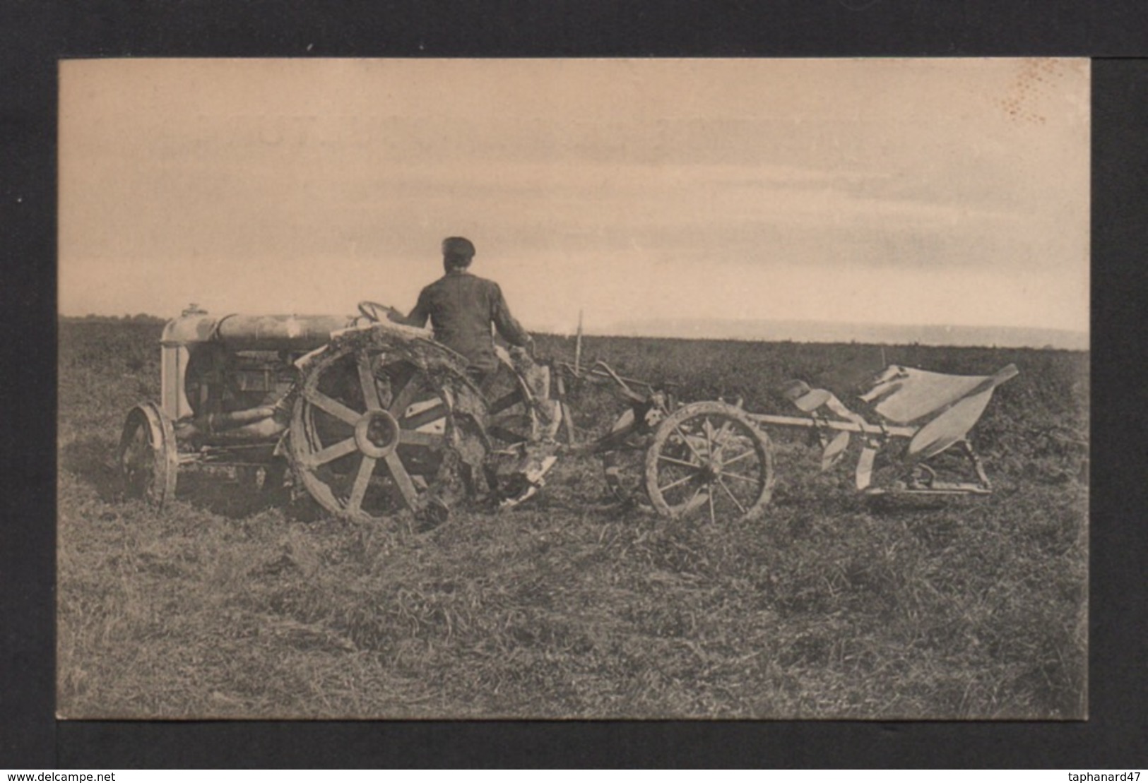 Carte De Visite "Entreprise De Motoculture" Tracteur FORDSON . Machines Agricoles . A. MOSER . Magny-en-Vexin . - Visiting Cards