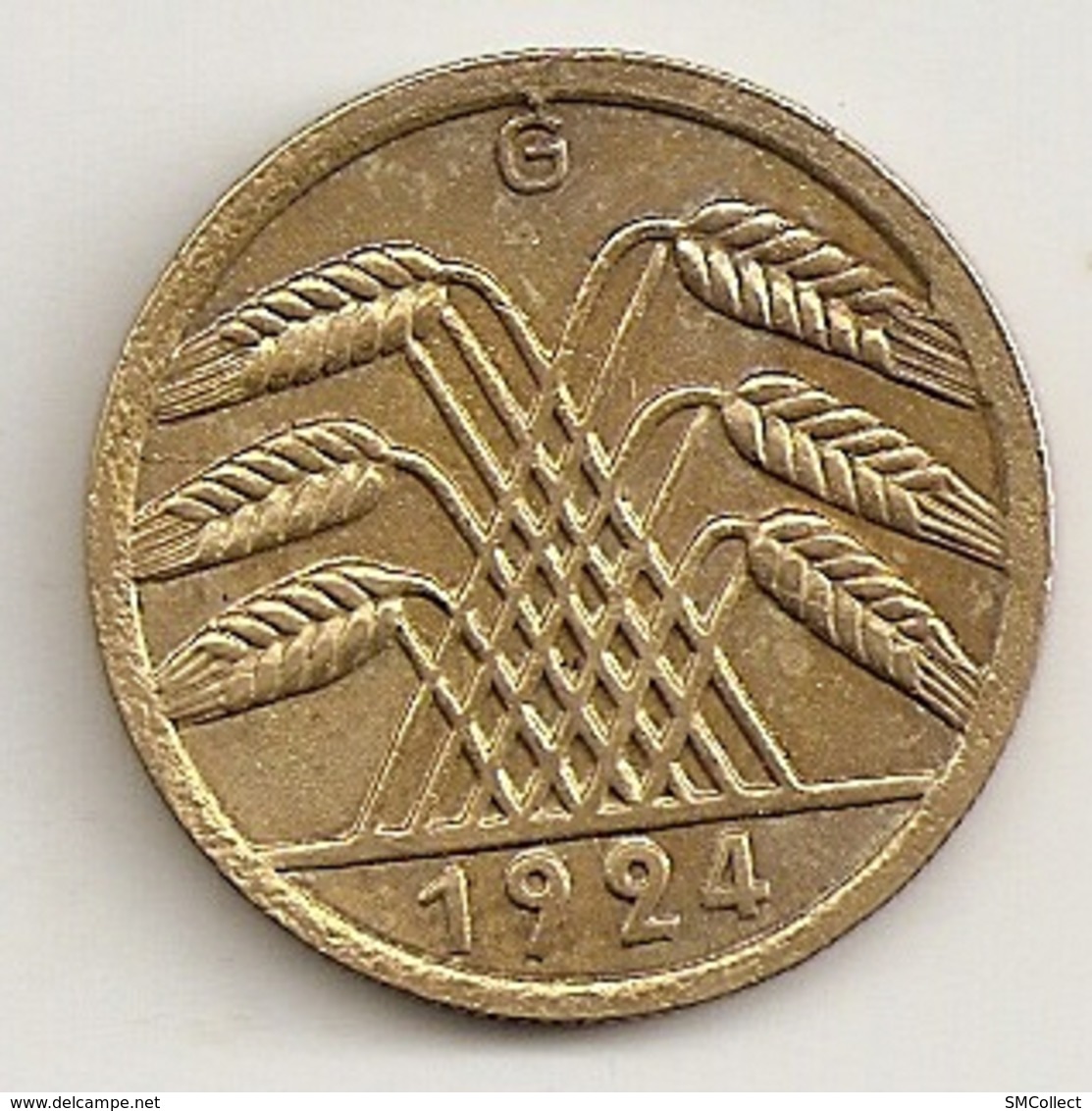 Allemagne. Superbe 50 Rentenpfennig 1924 G (1089) - 50 Rentenpfennig & 50 Reichspfennig