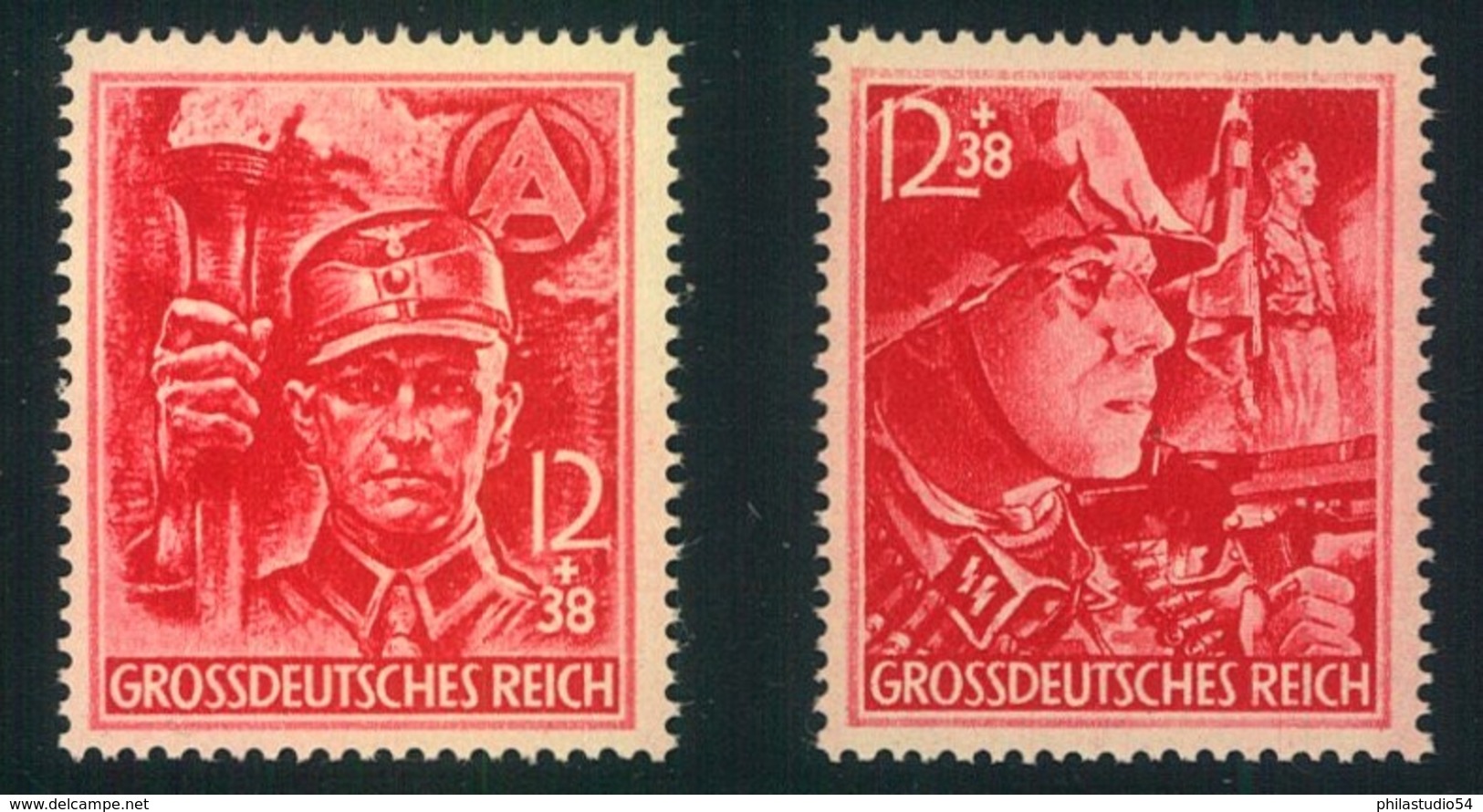 1948, SA/SS Postfrisch - Mi.-Nr. 909/910 (80,-) - Ungebraucht