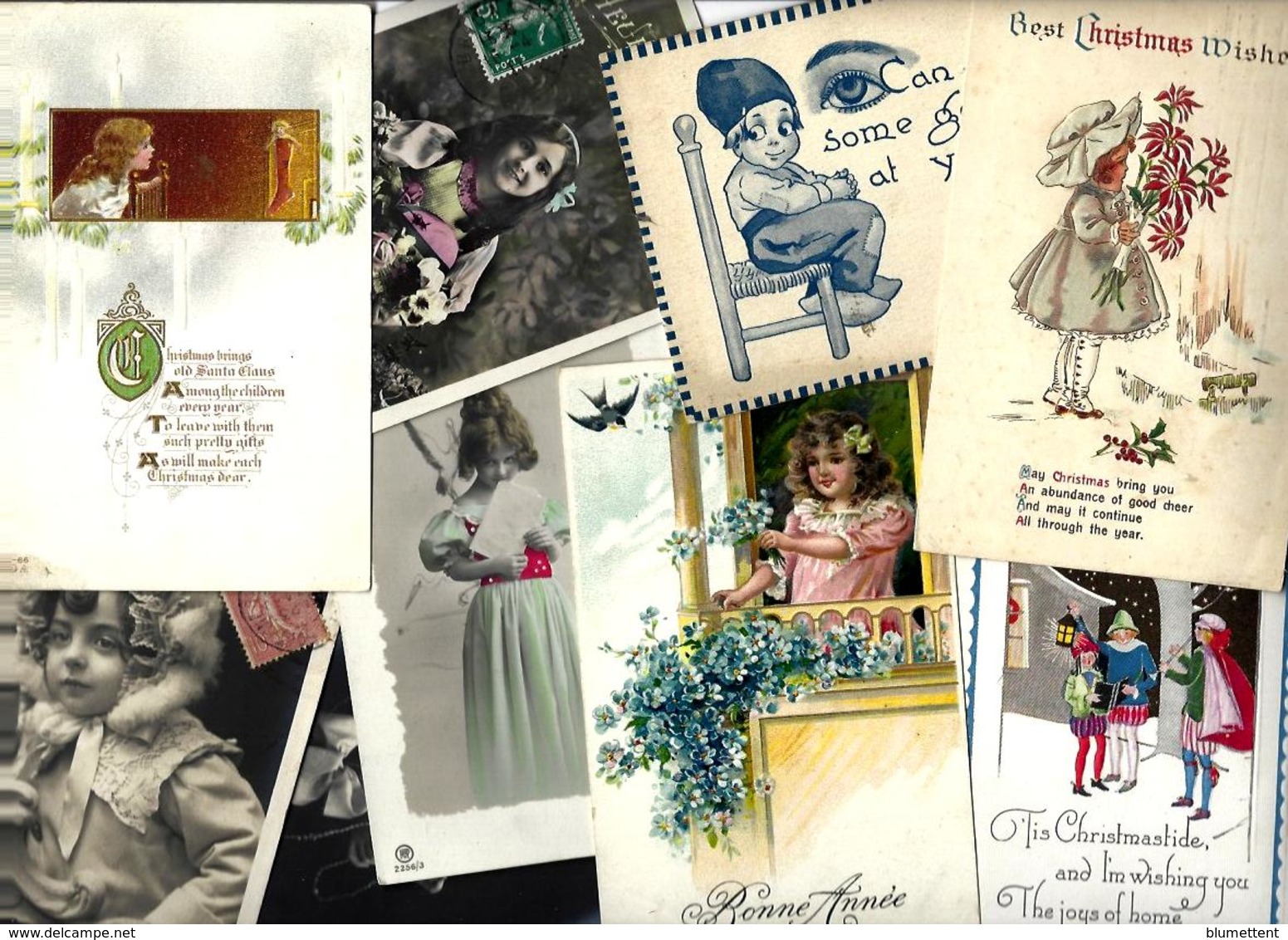 Lot 1916 De 10 CPA Enfants Fantaisies Déstockage Pour Revendeurs Ou Collectionneurs - 5 - 99 Cartoline