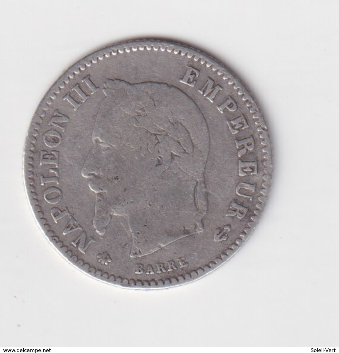 20 Centimes NAPOLÉON III 1868 A - 20 Centimes