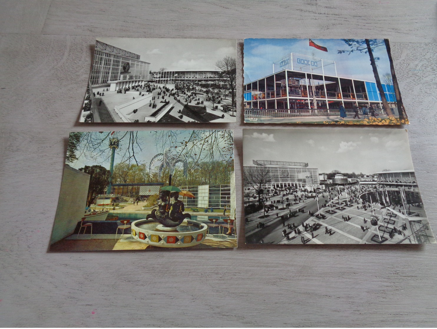 Beau lot de 60 cartes postales de Belgique CPSM  grand format  Exposition Universelle de Bruxelles 1958  Brussel