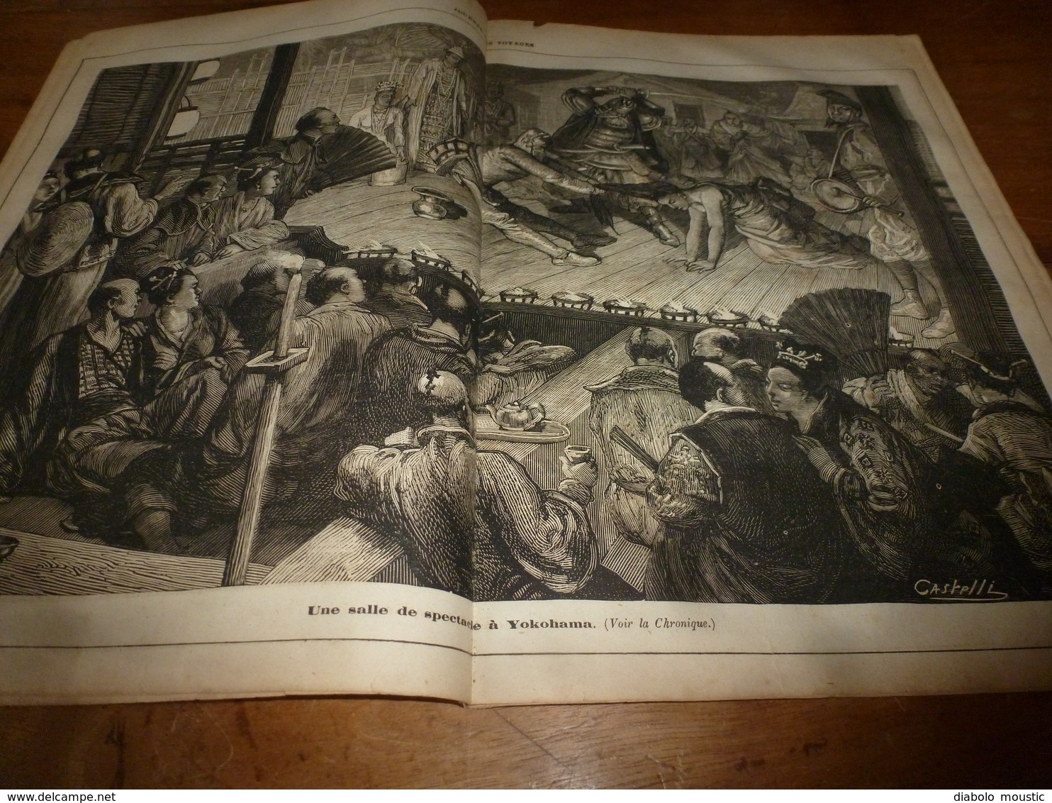 1882 JDV:Le TIGRE en Inde; Spectacle à YOKOHAMA (Japon);Dépt Seine & Marne;Marquis de Rays et colonie de Port-Breton;etc