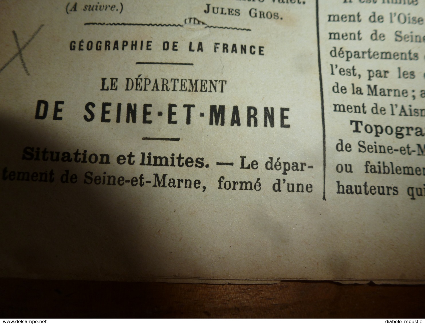 1882 JDV:Le TIGRE en Inde; Spectacle à YOKOHAMA (Japon);Dépt Seine & Marne;Marquis de Rays et colonie de Port-Breton;etc