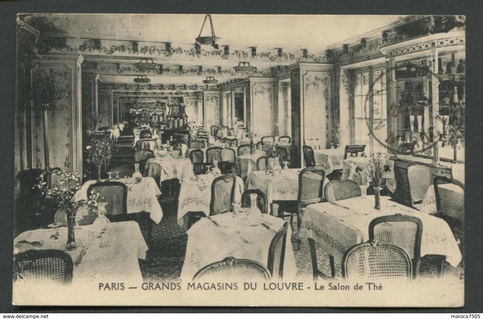 CPA  PARIS  -  GRANDS MAGASINS DU LOUVRE - Le Salon De Thé - Cafés, Hôtels, Restaurants