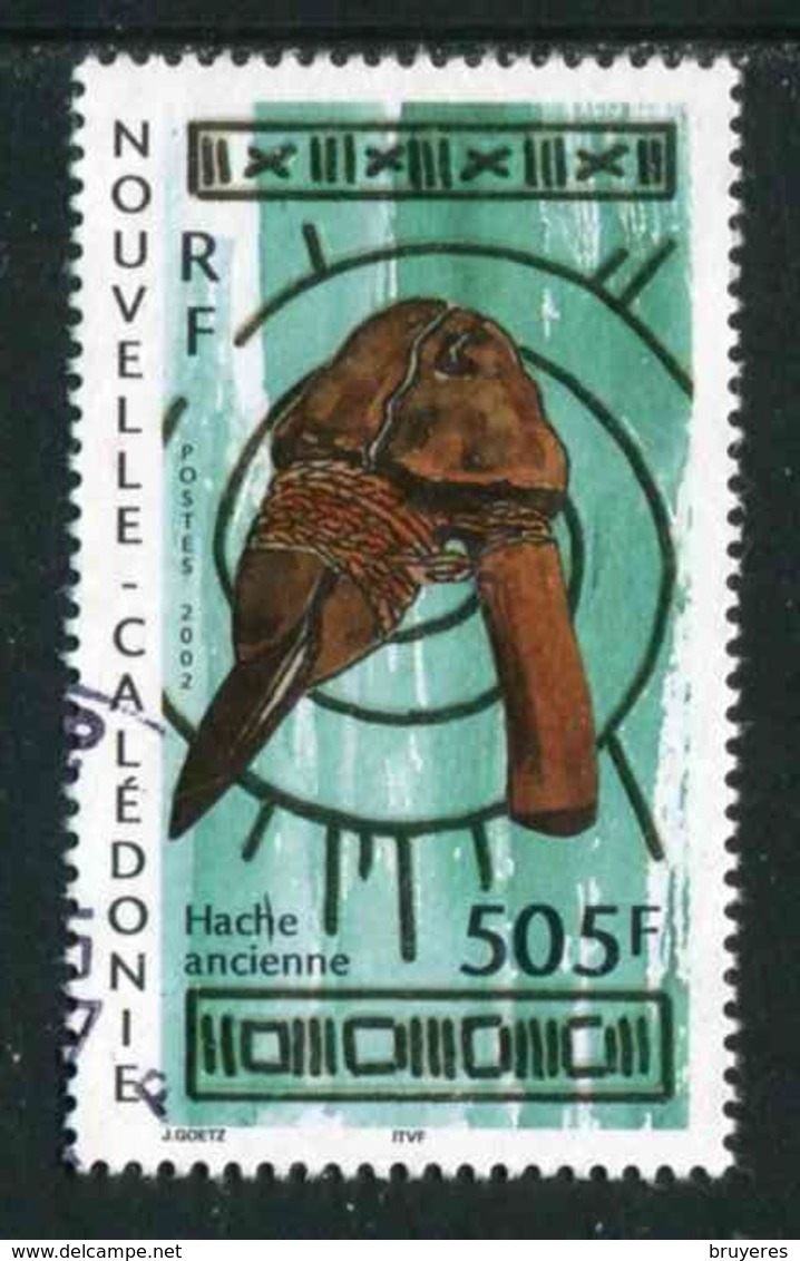 TIMBRE Oblit. De 2002 "505 F - Hache Ancienne" - Gebraucht