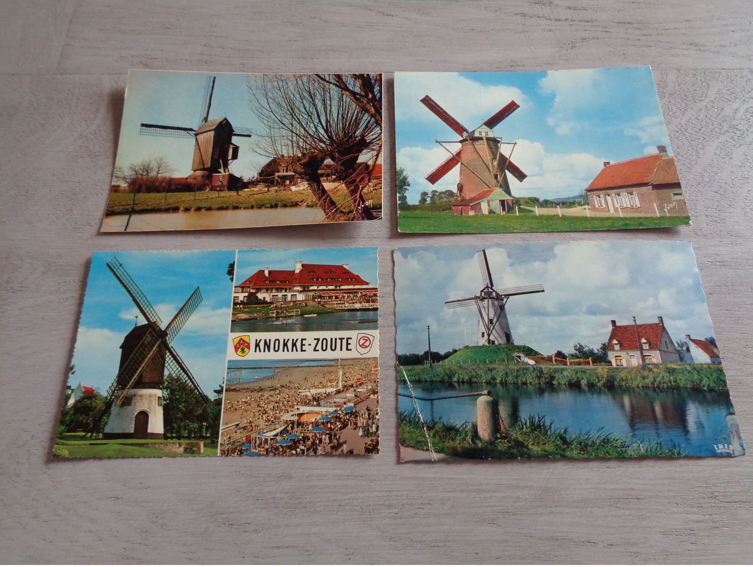 Beau lot de 60 cartes postales de moulins  moulin  CPSM  grand format     60 molens  molen