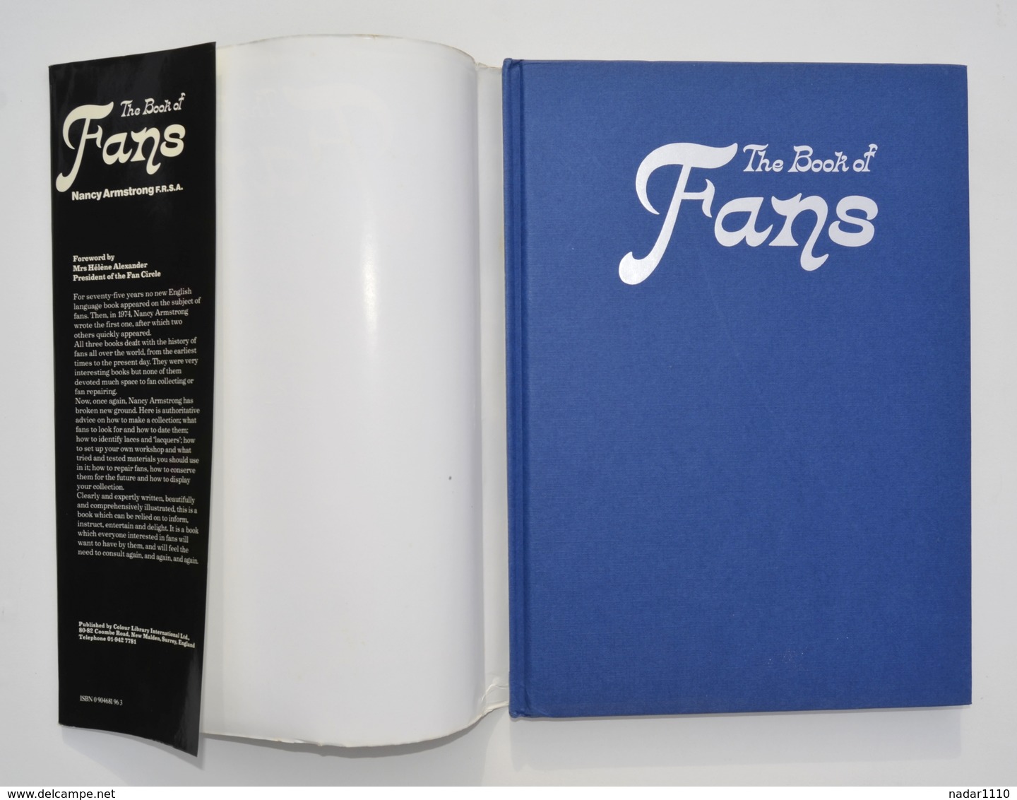 Eventail : The Book Of Fans - Nancy Armstrong - Colour Library, 1978 - Autres & Non Classés