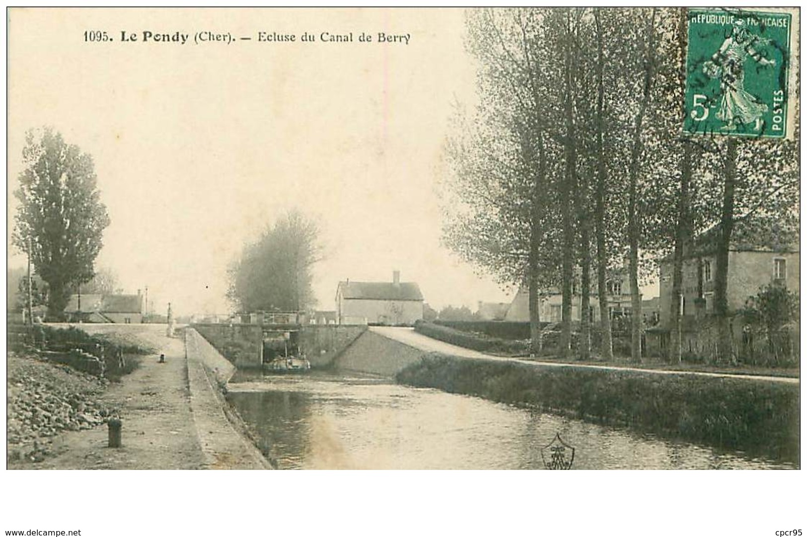 18  . N° 43170 . Le Pondy.ecluse Du Canal De Berry - Autres & Non Classés