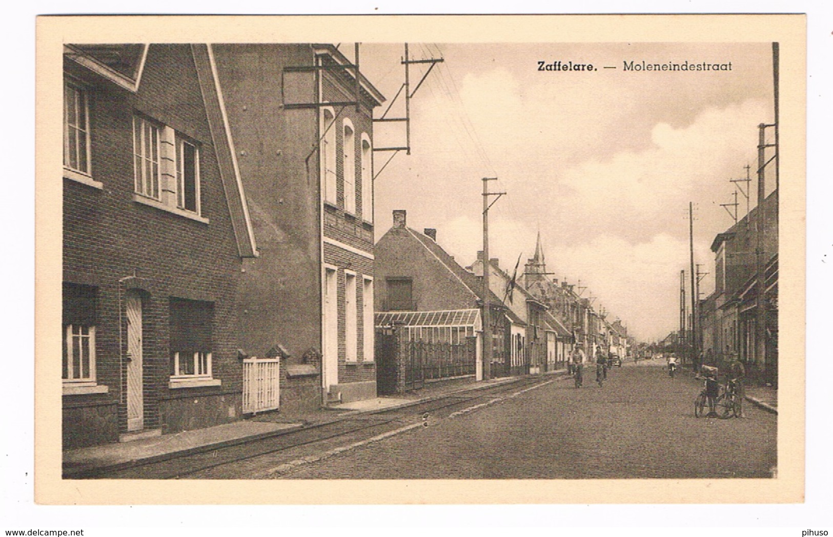 B-7239  ZAFFELARE : Moleneindestraat - Lochristi