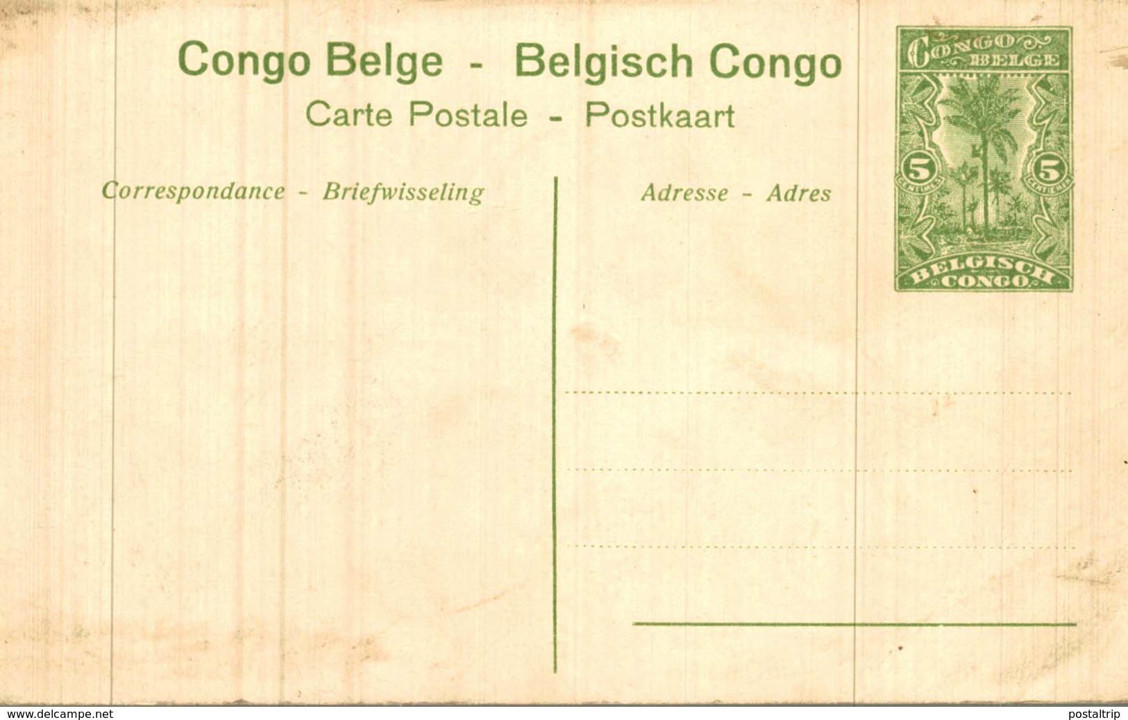 Congo Belge - Other & Unclassified