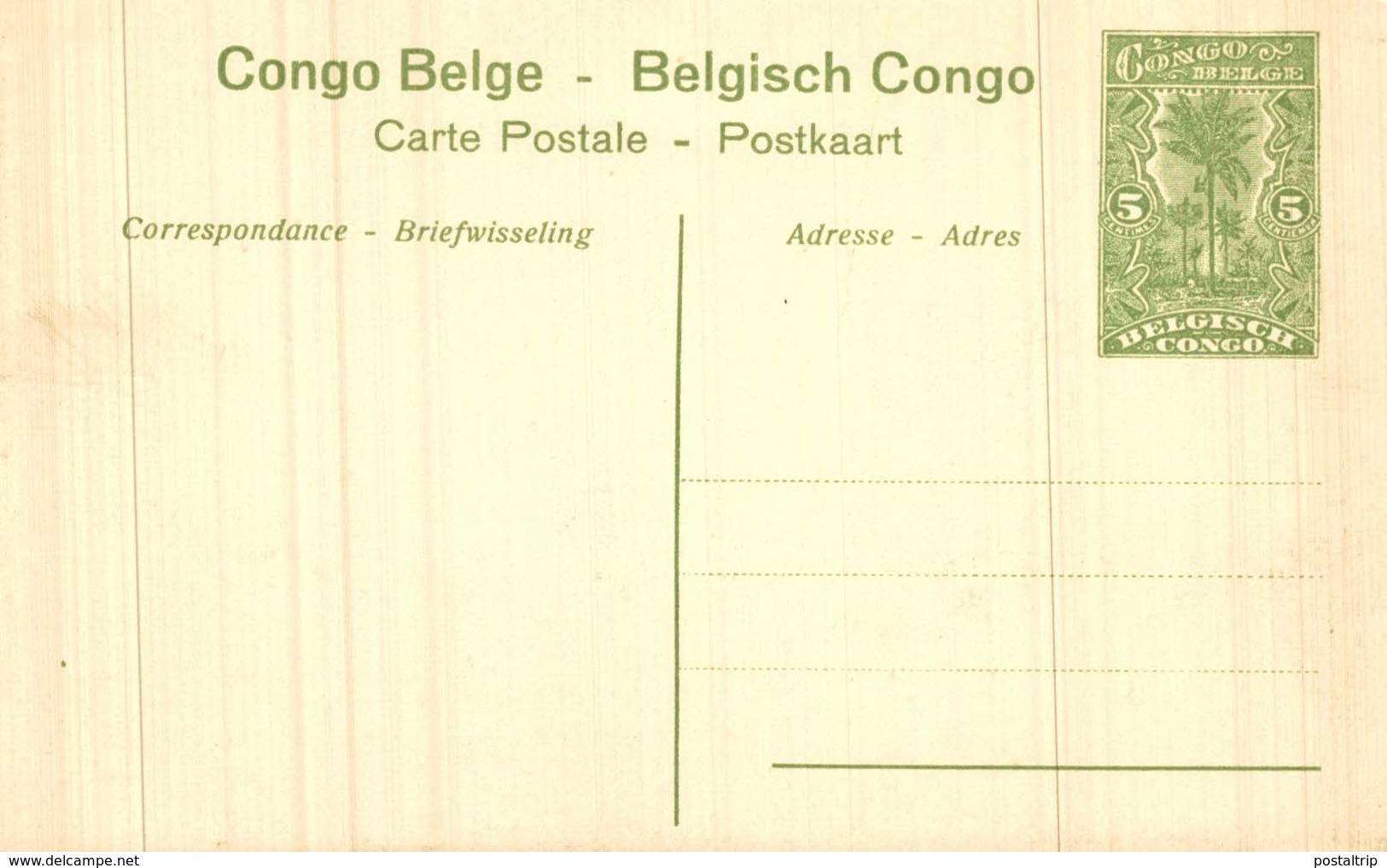 Congo Belge - Other & Unclassified