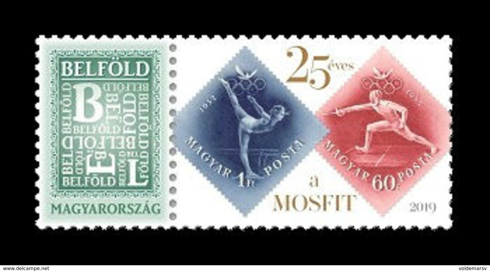 Hungary 2019 Mih. 5567X Hungarian Olympic And Sport Philatelic Association. Gymnastics. Fencing MNH ** - Nuovi