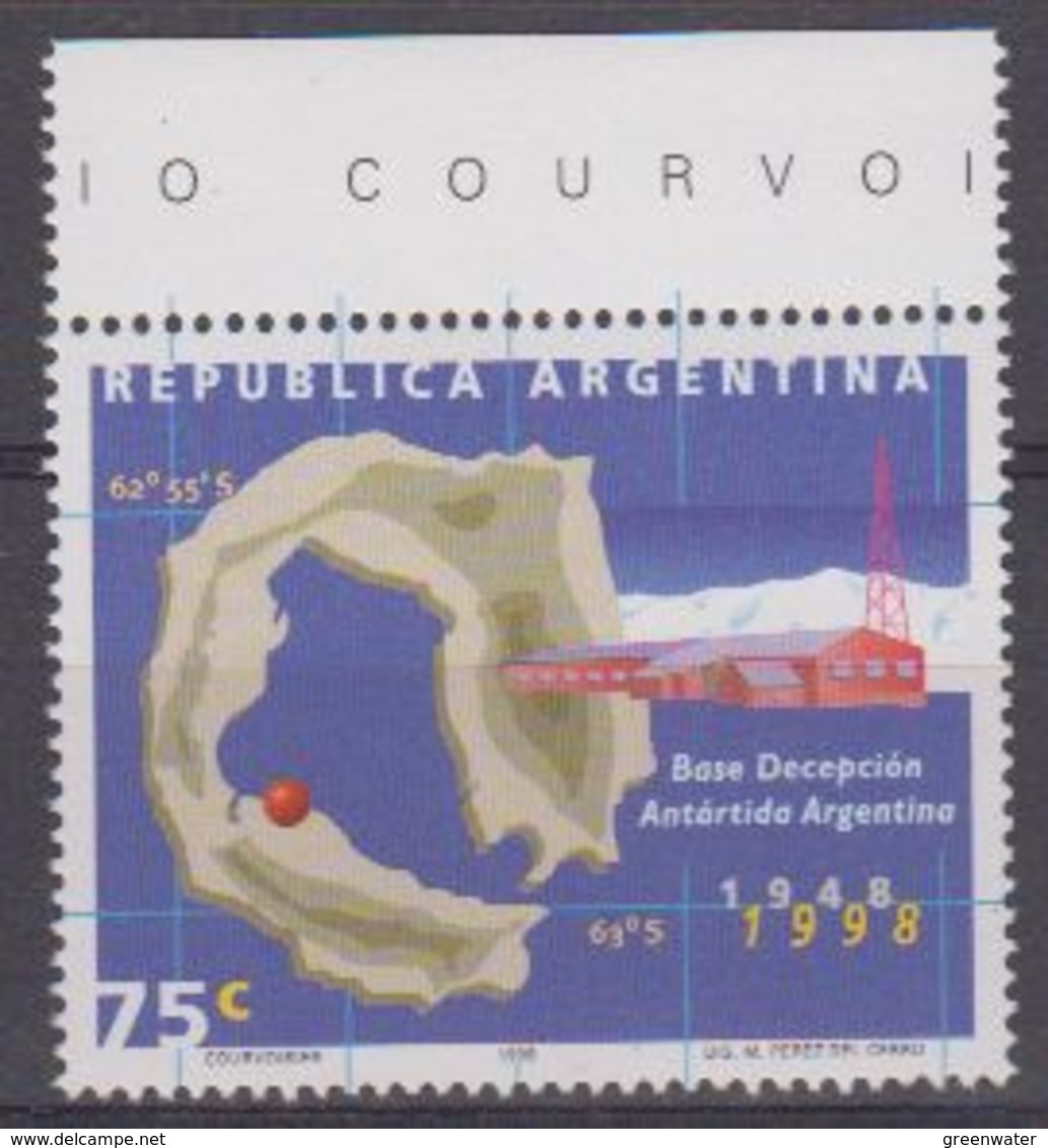 Argentina 1998 Antarctica / Base Decepcion 1v** Mnh (43912) - Ongebruikt