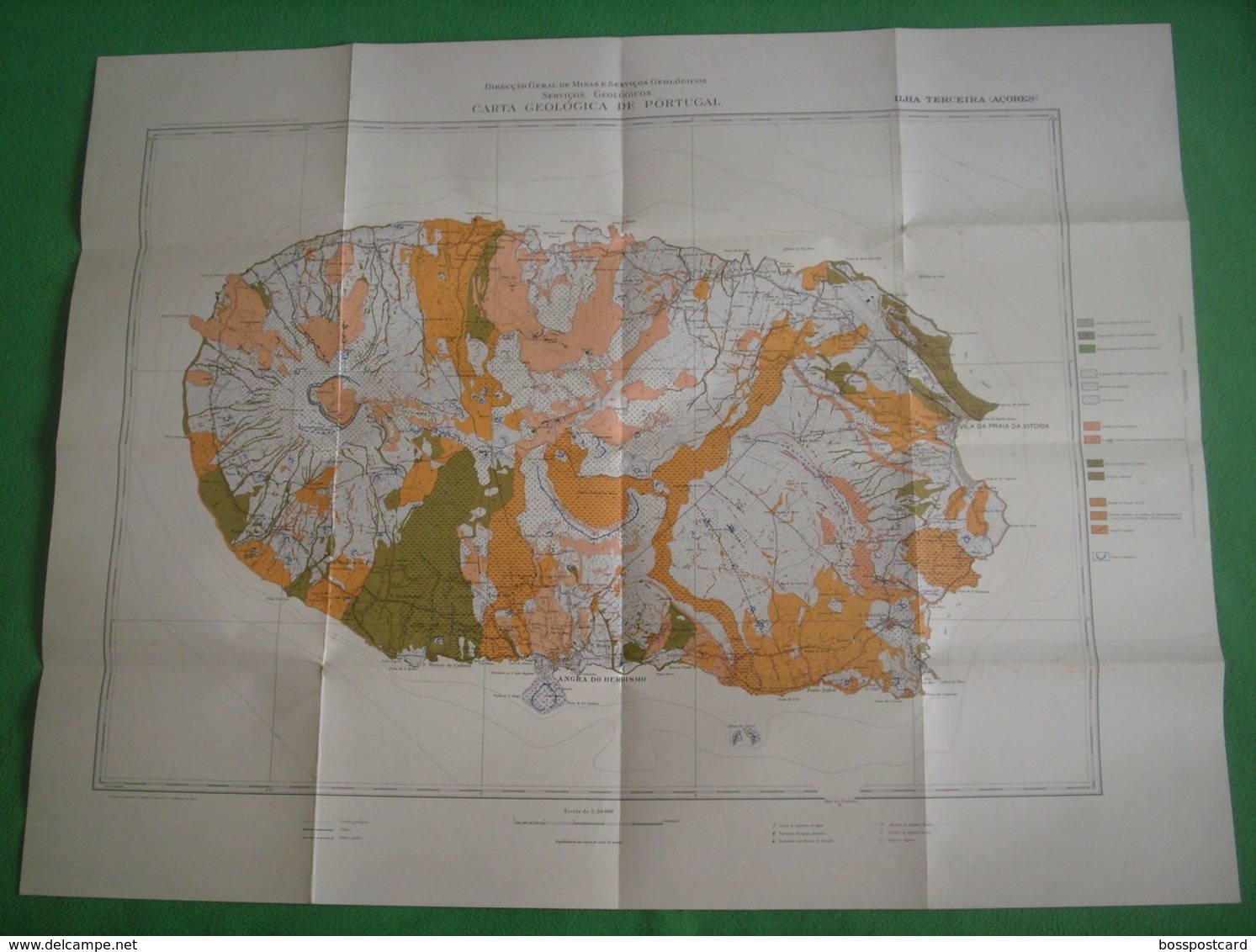 Ilha Terceira - Mapa - Açores - Geographical Maps